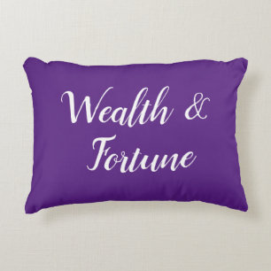 Feng Shui "Wealth & Fortune" accent Pillow Prydnadskudde