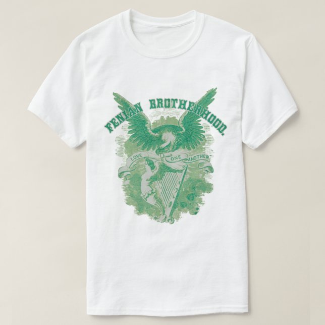 Feniansk brödraskap - Kärlek One Two - Ireland - I T Shirt (Design framsida)