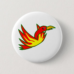 Fenix Bird of Fire Mythical Fire Bird Flaming Knapp