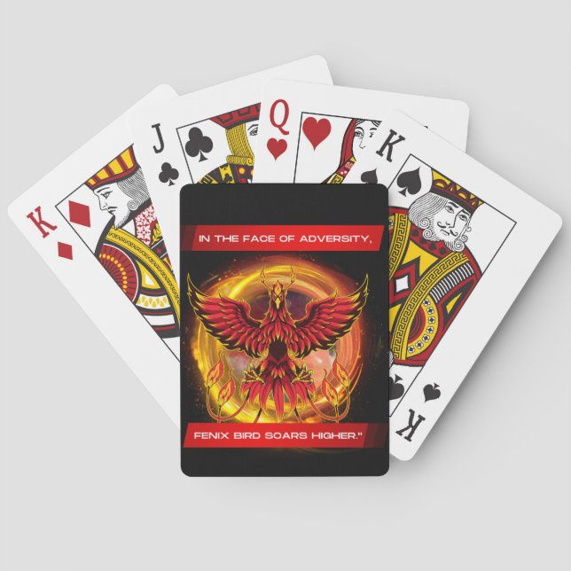 FENIX FÅGEL CASINOKORT (Baksidan)
