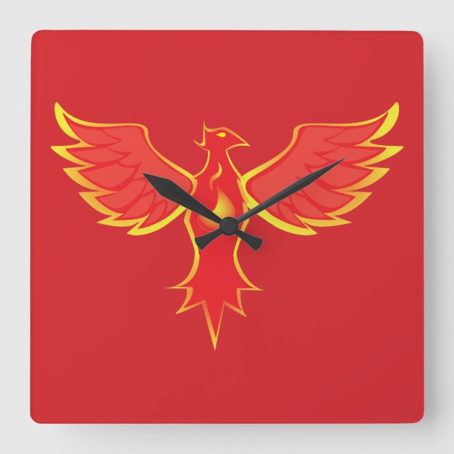 Fenix Fyrkantig Klocka (Framsida)