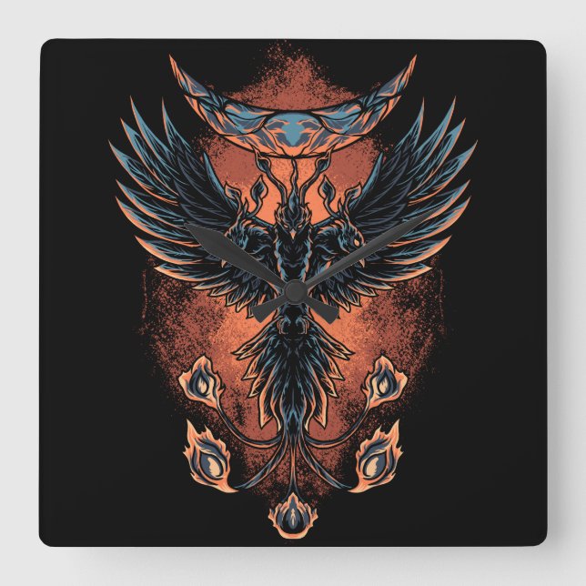 Fenix Fyrkantig Klocka (Framsida)