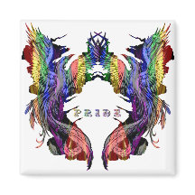 Fenix i regnbågsfärger