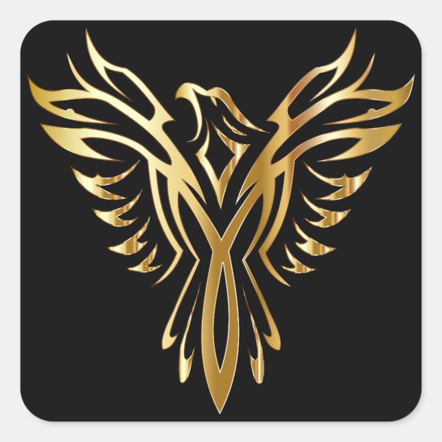 Fenix stigande klistermärken (Framsida)