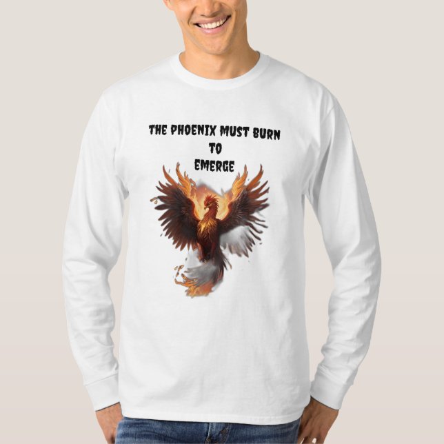Fenix stigning,Fågelfågel T Shirt (Framsida)