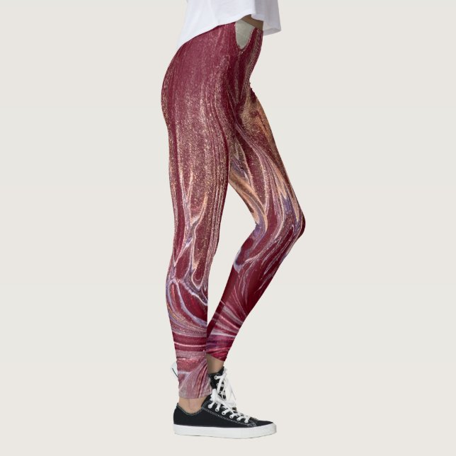 Fenixfjäderleggings Leggings (Höger)