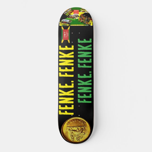 FENKE. FENKE. 8 1/4" Skateboarddäck Mini Skateboard Bräda 18,5 Cm (Framsida)