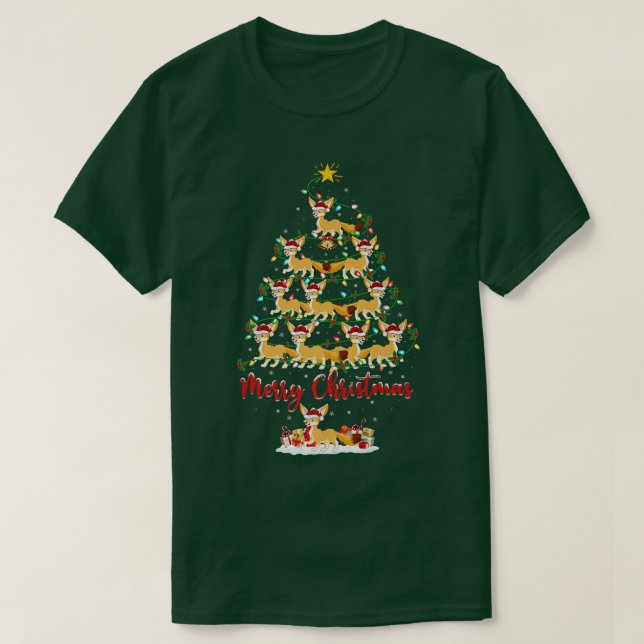 Fennec Fo Lover Matching Santa Fennec Fo Christmas T Shirt (Design framsida)