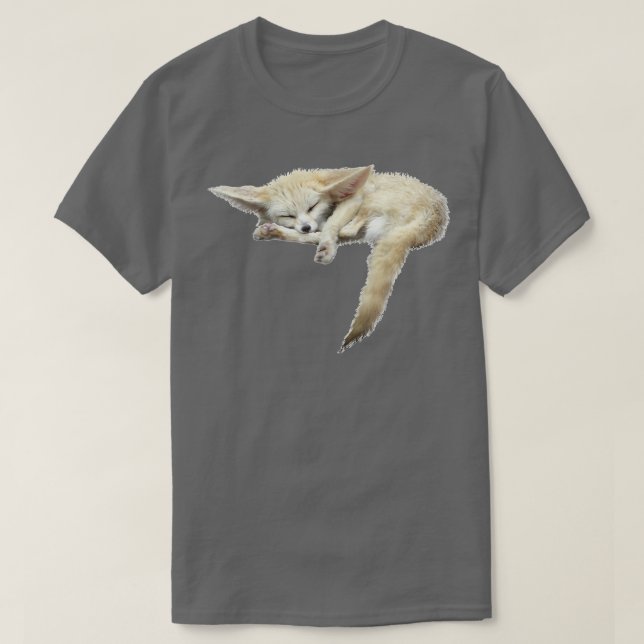 Fennec Fo Sleeping Fo 1185  T Shirt (Design framsida)