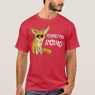 Fennec Fo Squad Sunglass Team Desert Animal Öron L T Shirt