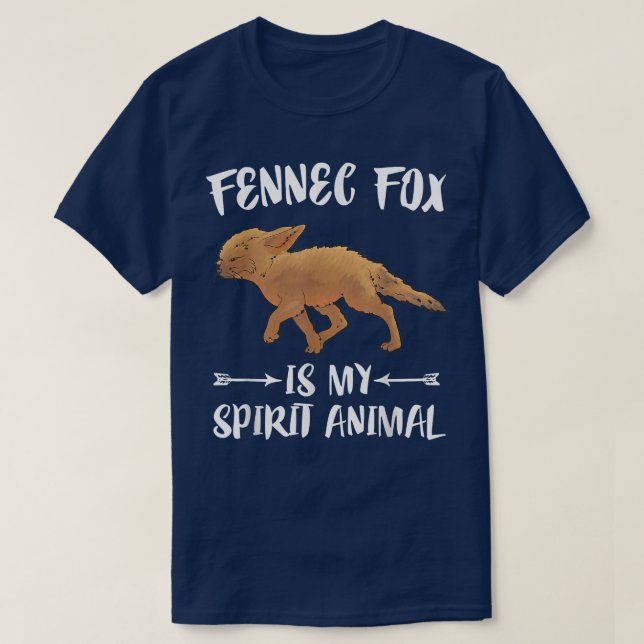 Fennec FoO är mitt andliga djur T Shirt (Design framsida)