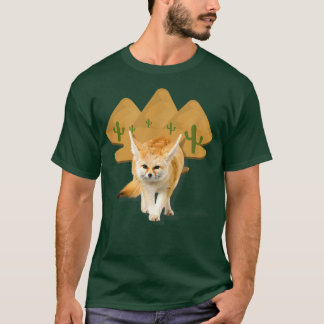Fennec for Vild Desert Manar Women Kids 1205 T Shirt