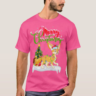 Fennec Fox Animal Lover Julafton Lighting Fennec F T Shirt