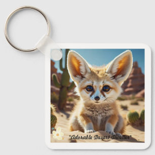 "Fennec Fox Bliss" Nyckelring