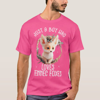 Fennec Fox Cute Fennic Foxes Fenec Animal Fox Kärl T Shirt