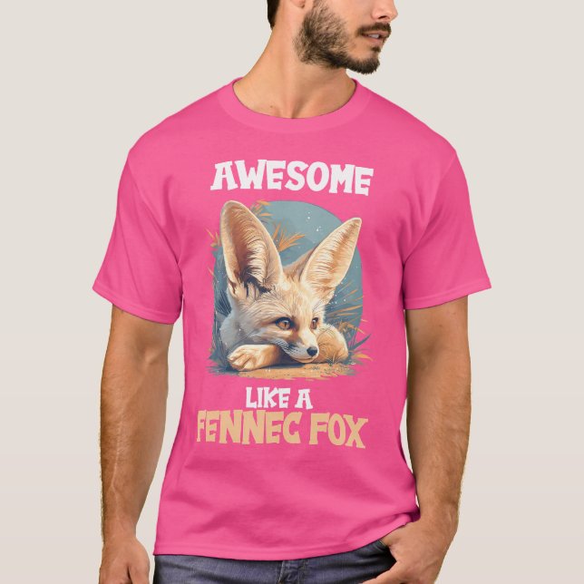 Fennec Fox Fennec Fox T Shirt (Framsida)