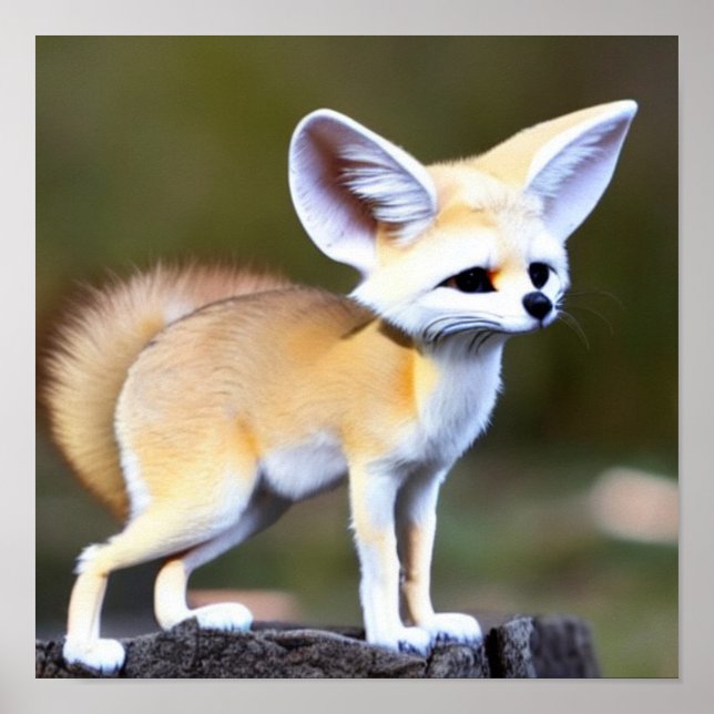 Fennec Fox Poster 1 (Framsidan)