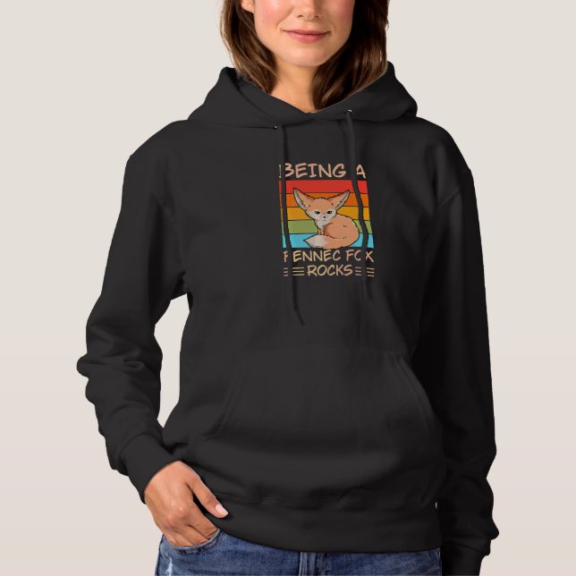Fennec Fox Sten för Fennec Fox T Shirt (Framsida)