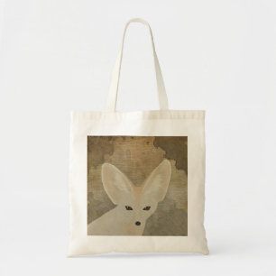 Fennec Fox Tote Bag Tygkasse