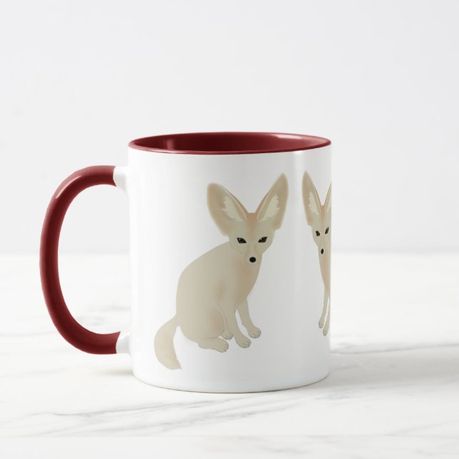 Fennec Foxes Mugg (Vänster)