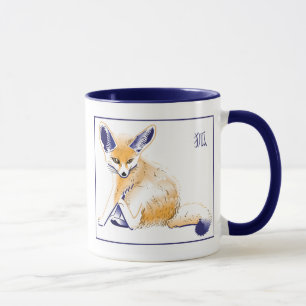"Fennec räv" mugg