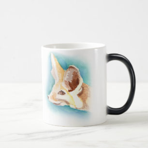 Fennec rävvärma-färg ändrande mugg
