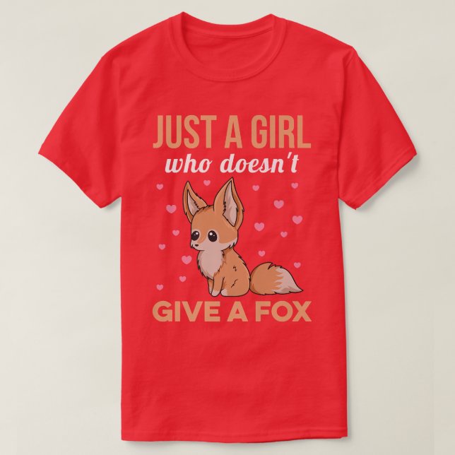 Fennec Vixen-citat för en Fennec Fox ExpertT-Shirt T Shirt (Design framsida)