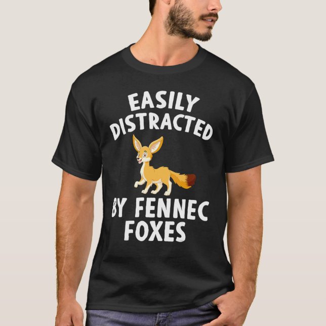 Fennecräv Kläder   Stora Rävar  Design T Shirt (Framsida)
