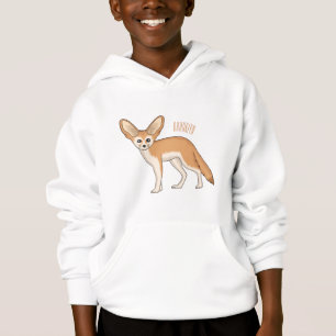 Fennek räv serieillustration t shirt