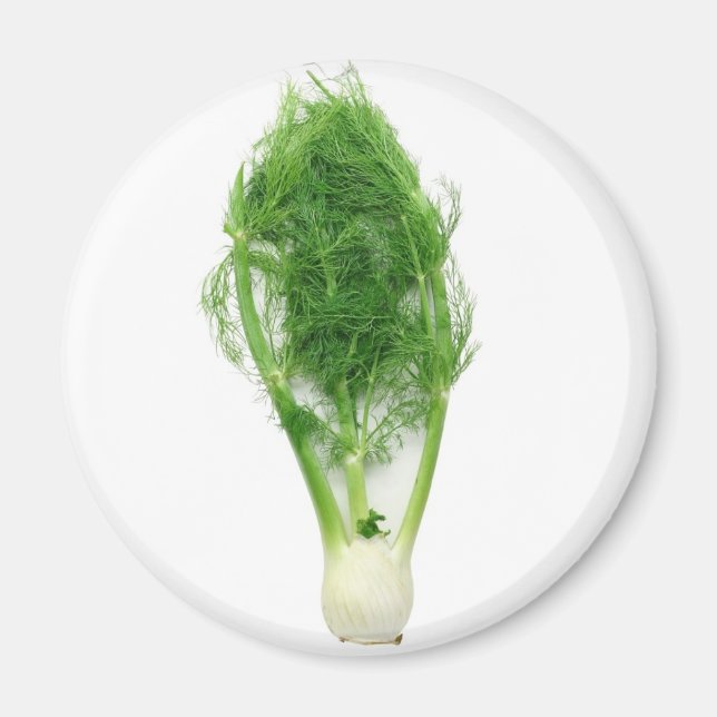 Fennel löv och lökar magnet (Framsidan)