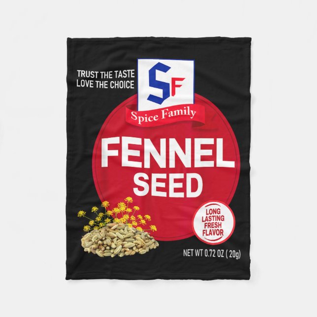 Fennel Seed Halloween Sce Costume Group Matching  Fleecefilt (Framsidan)