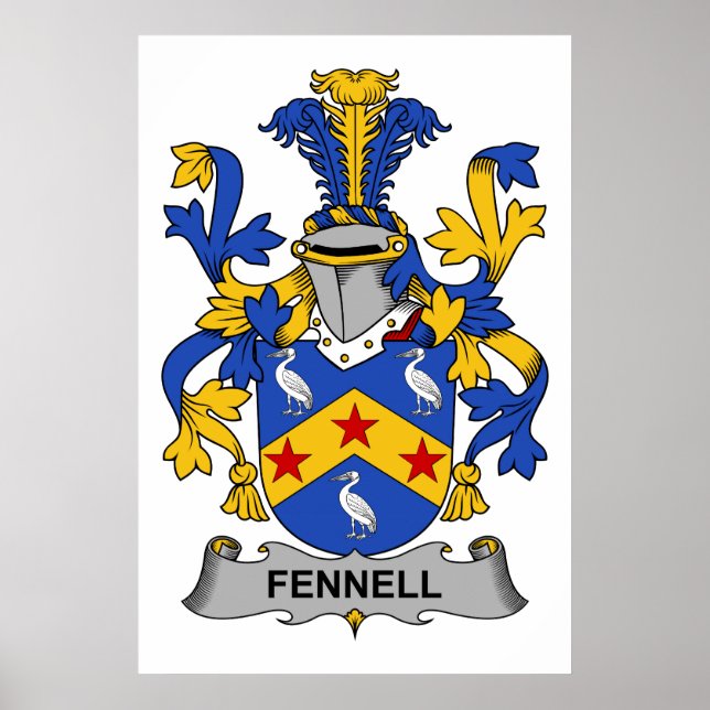 Fennell Family Crest Poster (Framsidan)