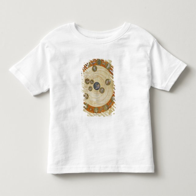 Fenomen av Aratus, cosmological diagram Tee (Framsida)