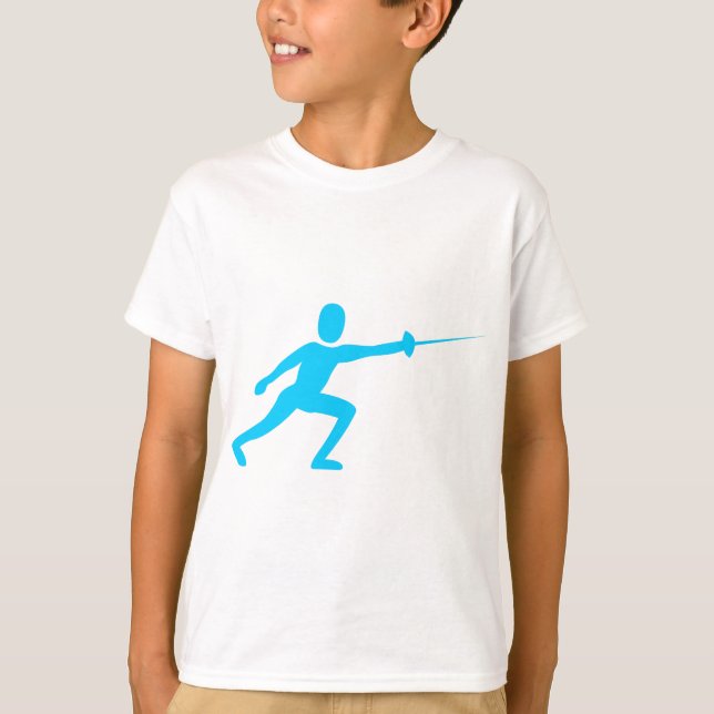 Fenomenet Figur - blått Himlar T-shirt (Framsida)