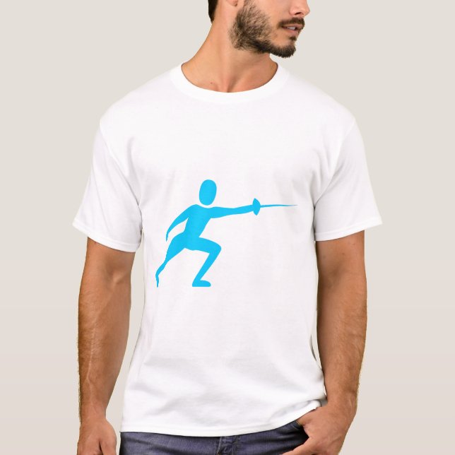 Fenomenet Figur - blått Himlar Tee Shirt (Framsida)