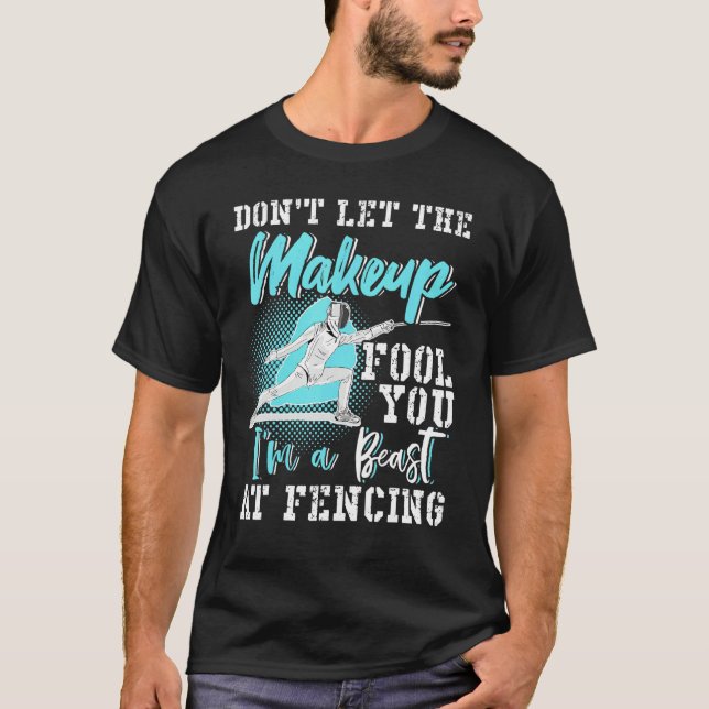 Fenomenet låter inte makeup-foolet dig. t shirt (Framsida)