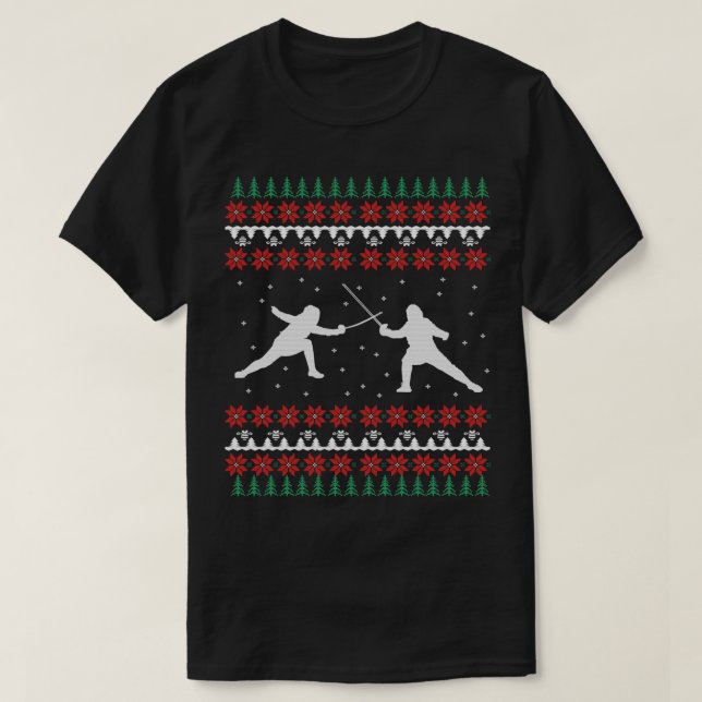Fenomenet Ugly jul Sweater Gift T Shirt (Design framsida)