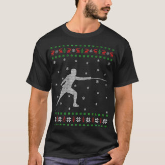 Fenomenet Ugly jul Sweater Stil Funny Fence T Shirt