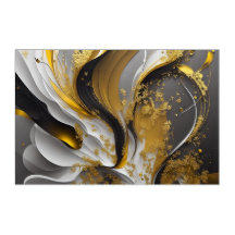 Fenomenon Flow Black White och Guld L01