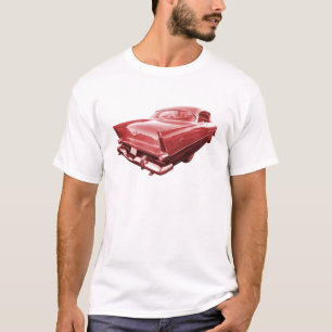Fenor 1956 för FireballraseriPlymouth svan T-shirt