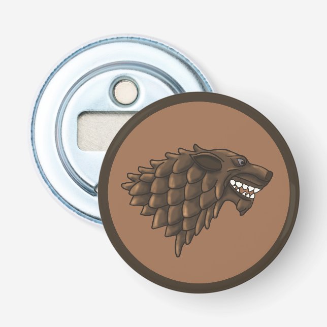 Fenrir/Fenrisvarg Flasköppnare (Framsidan)