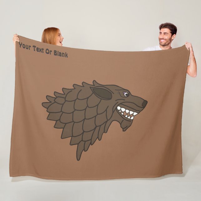 Fenrir/Fenrisvarg Fleecefilt (På plats)