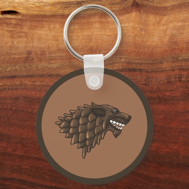 Fenrir/Fenrisvarg Nyckelring (Framsida)