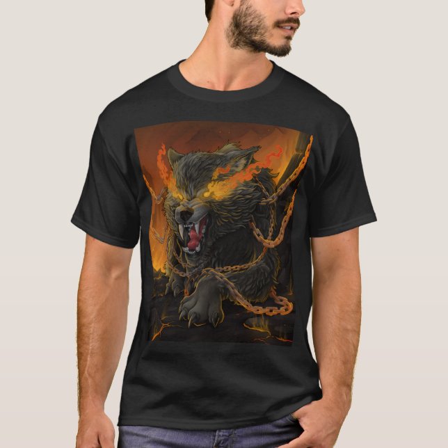 Fenrir T Shirt (Framsida)