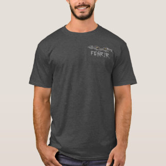 Fenrir utslagsplats - mörk design tee