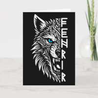 Fenrir Viking Varg Av Odin Norse Viking Keltisk Fe