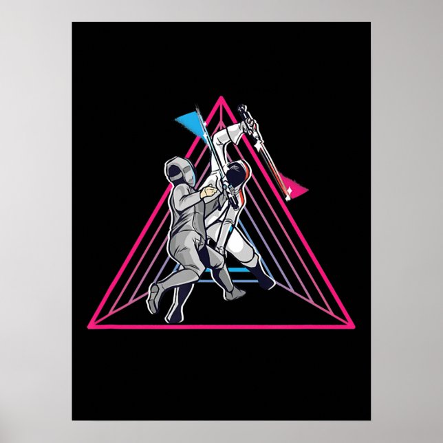 Fensionsfäste för spel - spelfencer sport 90-talet poster (Framsidan)