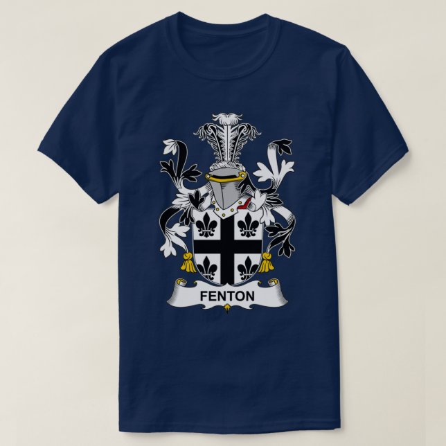 Fenton Jackar Arm Family Crest 1 T Shirt (Design framsida)