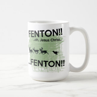 Fenton - Jesus Kristus!! Fenton hundmugg Kaffemugg