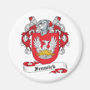 Fenwick familjvapensköld magnet